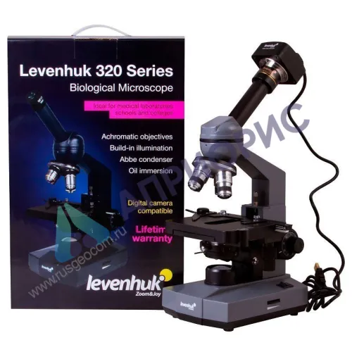 Цифровой микроскоп Levenhuk D320L PLUS