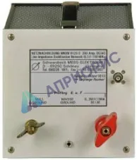 Поверка эквивалента сети NNBL 822х/ NNBM 812х