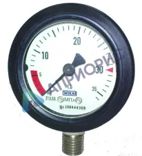 Поверка манометров с трубкой Бурдона, медный сплав или нержавеющая сталь модели 112.28, 132.28