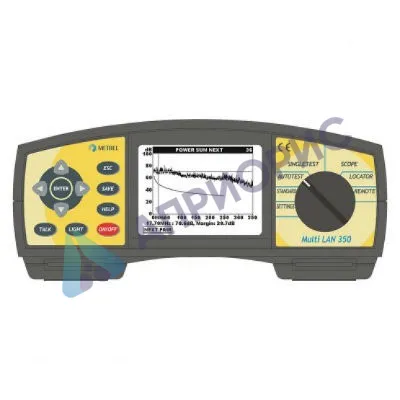 Поверка анализатора кабельных сетей Metrel MI 2016 Multi LAN 350