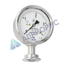 Поверка манометров с мембраной заподлицо PG43SA-D