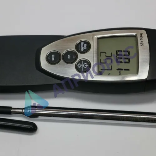 Поверка термоанемометра Testo 425