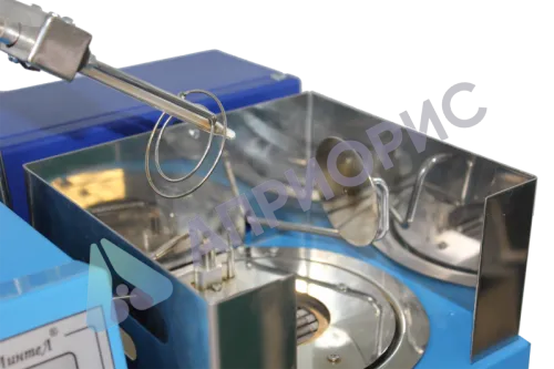 Аттестация аппарата ЛинтеЛ АТВО-21 для определения температуры вспышки в открытом тигле