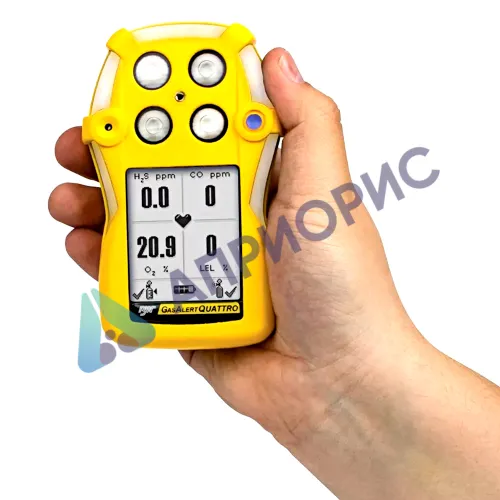 Поверка газоанализатора GasAlertQuattro