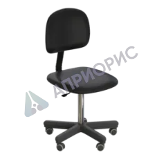 Стул офисный на роликах (высота 410-540 мм) (кож.зам.)