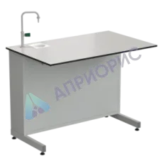 Стол демонстрационный с подводом воды 1200х750х900, раб. поверхность - LABGRADE