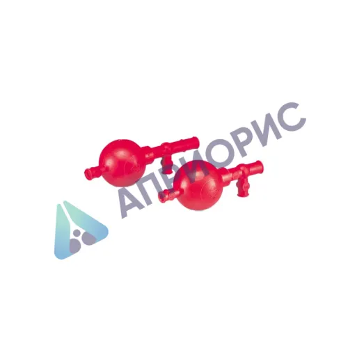 Груша резиновая для пипеток (три клапана, 10 мл)