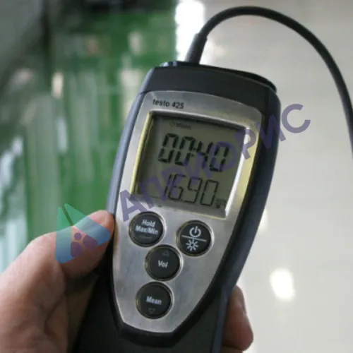 Поверка термоанемометра Testo 425