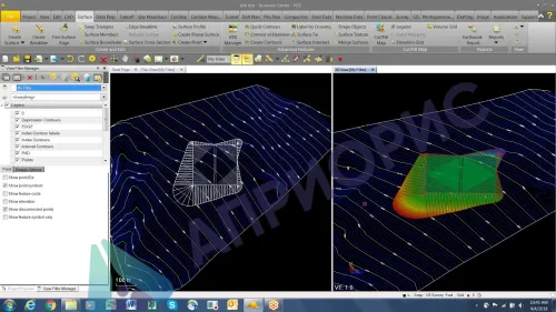 Обновление Trimble Business Center Surface Intermediate до Survey Advanced