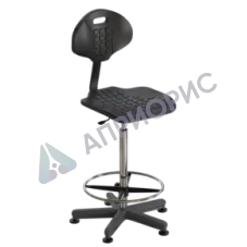 Стул лабораторный на опорах (высота 620-760 мм) (полиуретан)