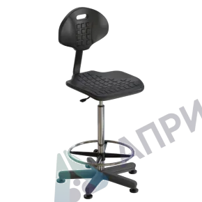 Стул лабораторный на опорах (высота 620-760 мм) (полиуретан)