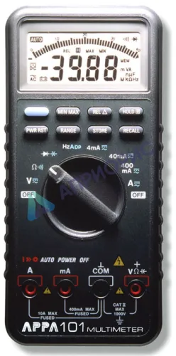Поверка мультиметра цифрового APPA-101, APPA-103, APPA-105, APPA-105R