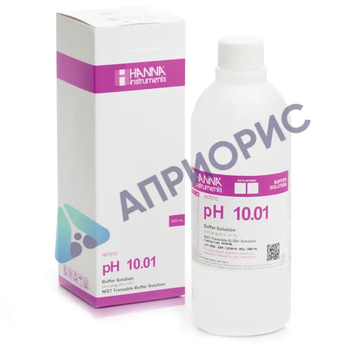 Раствор для калибровки HANNA HI 7010L (рН 10,01, 500 мл)