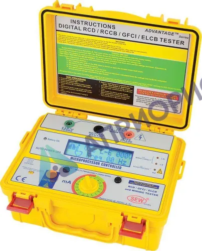 4112 EL - цифровой измеритель параметров устройств защитного отключения