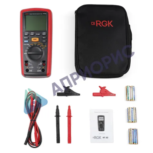 Цифровой мегаомметр RGK RT-30