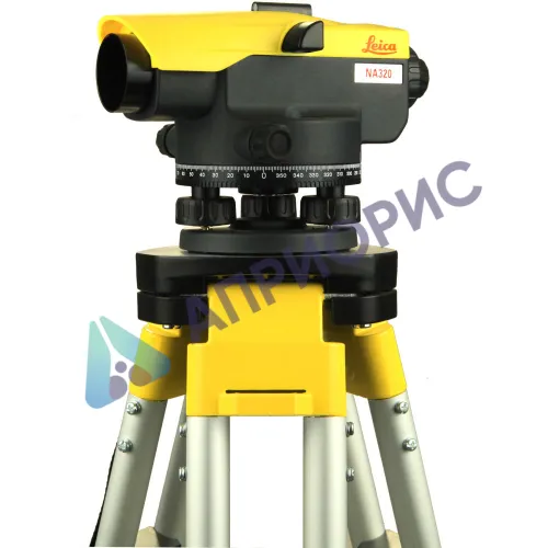 Комплект оптический нивелир Leica NA 320 штатив рейка - 3 в 1 с поверкой