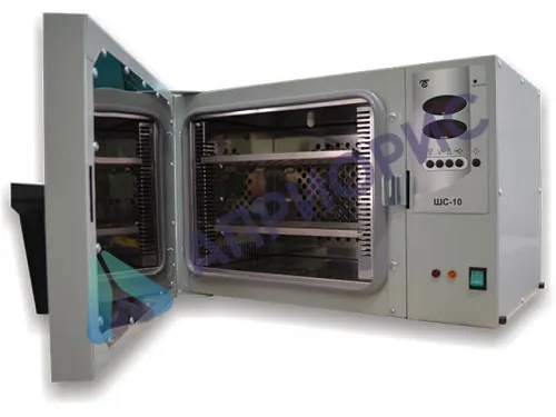 Шкаф сушильный ШС-10-02 СПУ мод.2201 (10 л, +50...+200 °С, принудит. конвекц., камера из нержавеющей стали)