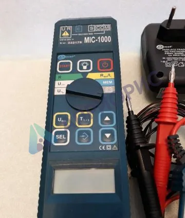 Поверка измерителя параметров электроизоляции MIC-1000