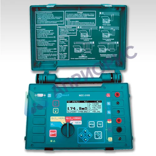 Поверка измерителя параметров цепей MZC-310S