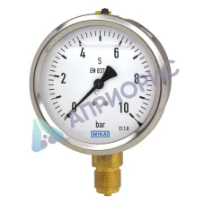 Поверка манометров глицериновых модель 213.53