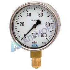 Поверка манометров с мембранной коробкой, для низких диапазонов давления модель 612.20