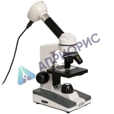 Микроскоп биологический Биолаб С-16 (с видеоокуляром, ахроматический монокуляр, учебный)