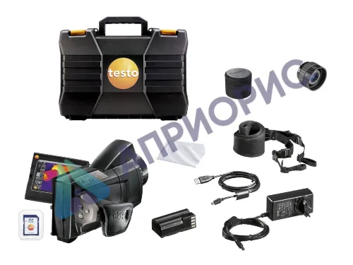 комплект testo 890 - тепловизор инфракрасный с двумя объективами