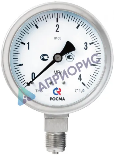 Поверка манометров коррозионностойких виброустойчивых, безопасное исполнение Тип ТМ (ТВ, ТМВ), серия 21, Б