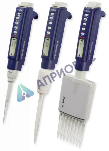 Калибровка электронной микропипетки Socorex Acura Х5 926, 936, 956