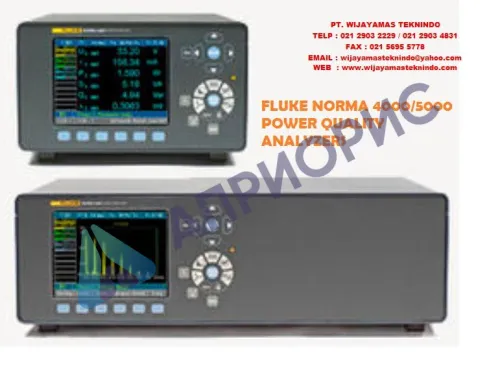 Поверка регистратора качества электроэнергии Fluke Norma 5000