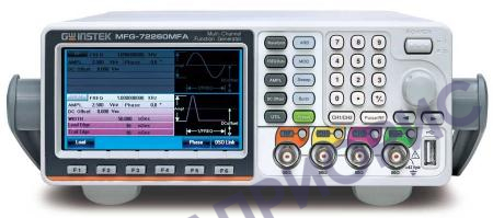 Поверка генератора многофункционального GW Instek MFG-72120MA