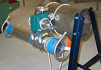 Каретка для установки аппарата "РПД-200" на трубы Ø 279 - 1420 мм