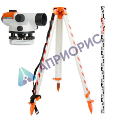 Комплект оптический нивелир RGK C-24 штатив рейка - 3 в 1 с поверкой