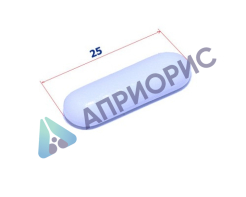 Якорь для магнитной мешалки (магнитный якорь) 25*7 мм. Якорь для магнитной мешалки (магнитный якорь) 25*7 мм.