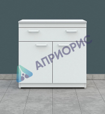 ТУМБА ВСТРАИВАЕМАЯ ВЫСОКАЯ С ДВЕРКАМИ И ЯЩИКОМ ЛК-900 ТД-В (С ЯЩИКОМ)