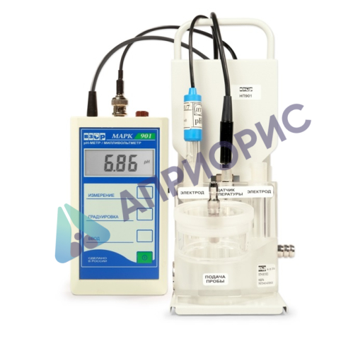 Поверка pH-метра-милливольтметра портативного Марк-901