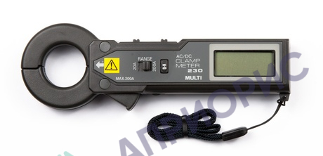 Поверка токовых клещей MULTI 230