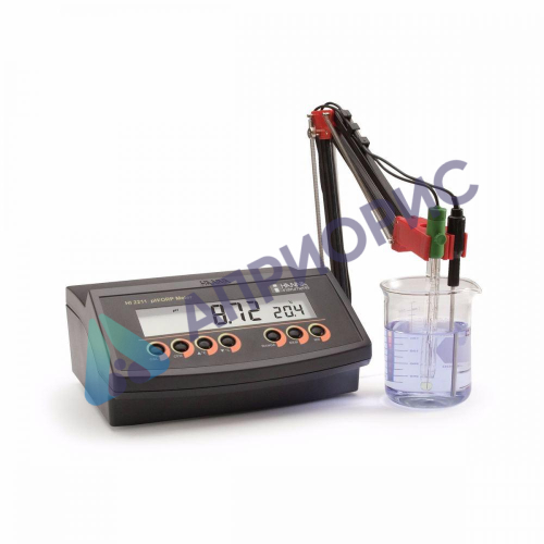 HI2211-02 микропроцессорный рН/С-метр с автоматической калибровкой и автотермокомпенсацией