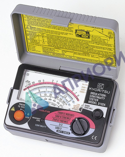 Поверка измерителя сопротивления изоляции аналогового 3132A, 3131А, 3144, 3145, 3146, 3161, 3321,3322, 3323, 3165, 3166, 3111V, 3313, 3314, 3121, 3122, 3123, 3124