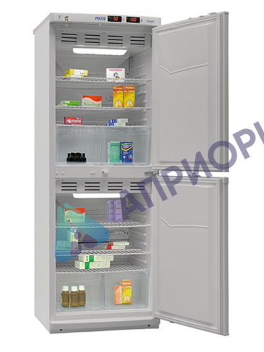 Холодильник ХФД-280 ПОЗИС (фармацевтический, две камеры, металлические двери)