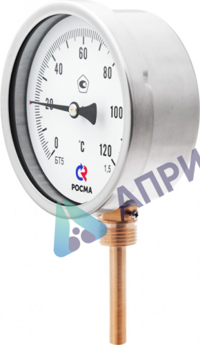 Поверка термометров общетехнического (радиальное присоединение) Тип БТ, серия 211