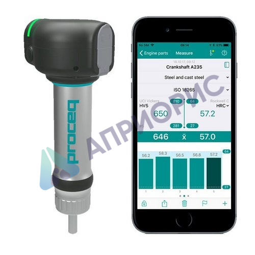 Equotip Live UCI беспроводной портативный твердомер, работающий по методу UCI