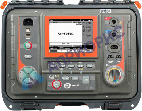 Поверка измерителя параметров электроизоляции MIC-10k1