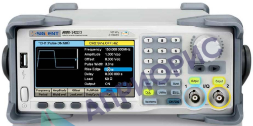 Поверка генератора сигнала специальной формы АКИП-3422/2