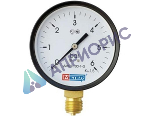 Поверка манометров показывающих METER