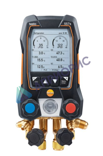 Цифровой манометрический коллектор Testo 557s комплект 1 в кейсе