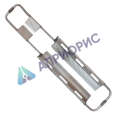 Медицинские носилки ковшовые с ремнями DDJ-3B (ортопедические, металлические)