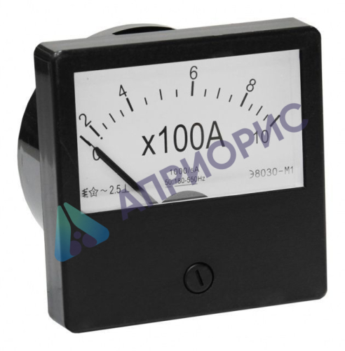 Поверка амперметра и вольтметра Э8030-М1