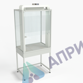 Шкаф демонстрационный напольный 950х650х2245, раб. поверхность - КЕРАМИКА