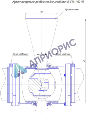 0.3 СБК 200 СП панорамная коллиматорная муфта моноблока